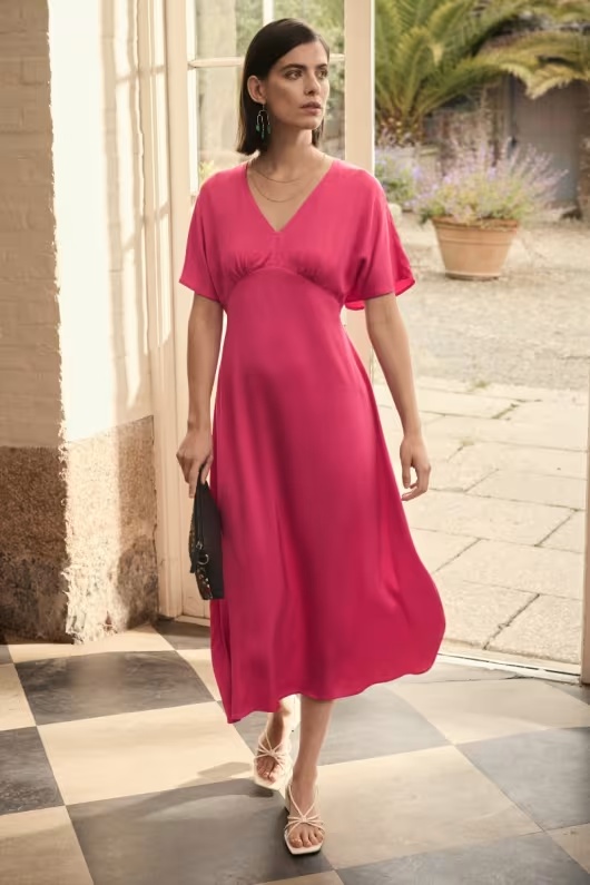 Evenglow Satin Dress 1 Evenglow Satin Dress