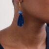 Sea Gleam Resin Drop Earrings
