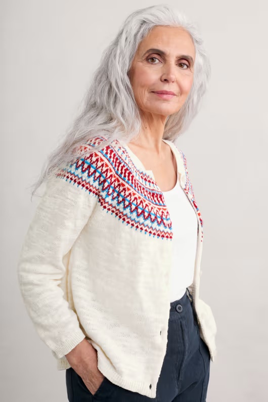 Penvoose Fair Isle Cardigan 1 Penvoose Fair Isle Cardigan