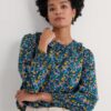 Last Leaf Printed Top in GOTS-Certified Organic Cotton