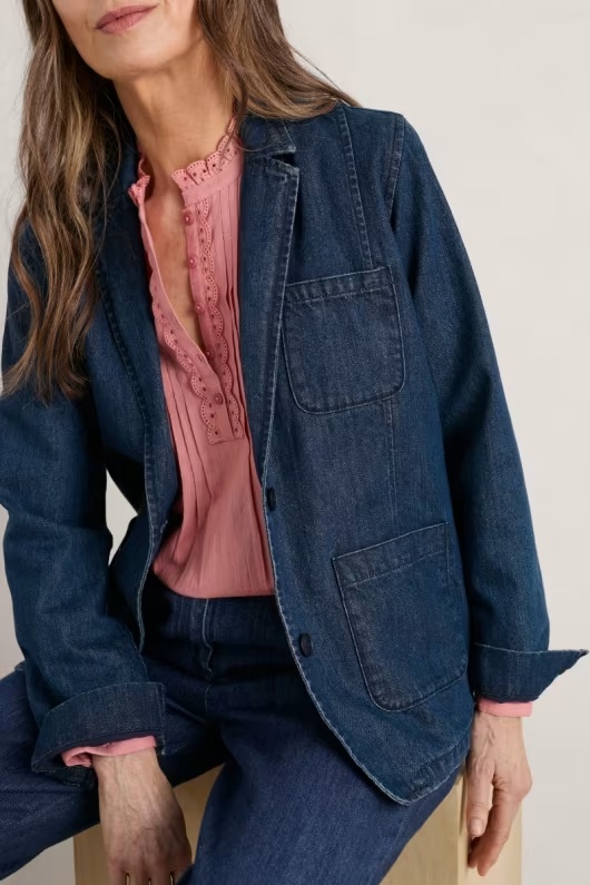Willow Carr Denim Blazer 1 Willow Carr Denim Blazer