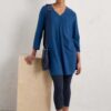 Brittlestar V-neck Linen Blend Tunic