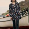 Shore Breakers Needlecord Tunic