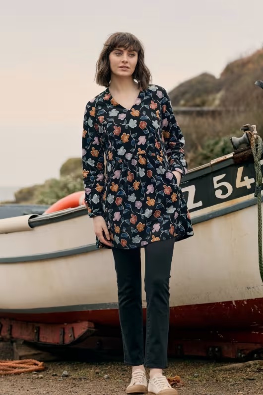 Shore Breakers Needlecord Tunic 1 Shore Breakers Needlecord Tunic