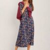 3/4 Sleeved Quinn Jersey Dress