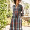 Fair Midi Dress in GOTS-Certified Organic Cotton