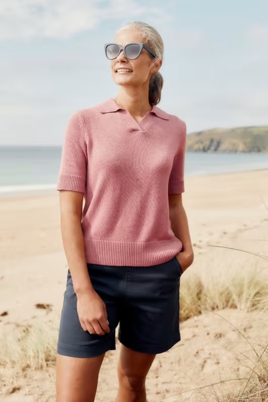 Barbizan Short Sleeve Jumper