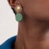 Star Apple Resin Drop Earrings
