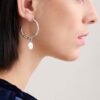 Biscay Freshwater Pearl Hoop Earrings