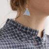 Tudy Geometric Drop Earrings