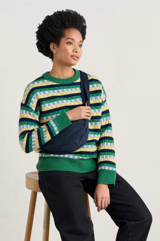 Clover Bed Lambswool Blend Jumper