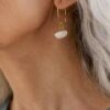 Mor Glan Ceramic Drop Earrings