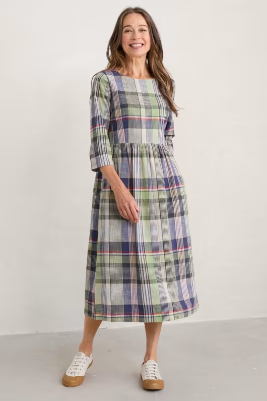 3/4 Sleeve Budehaven Midi Dress