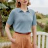 Barbizan Knitted Top