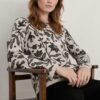 Winder House Cotton Blend Floral Jumper