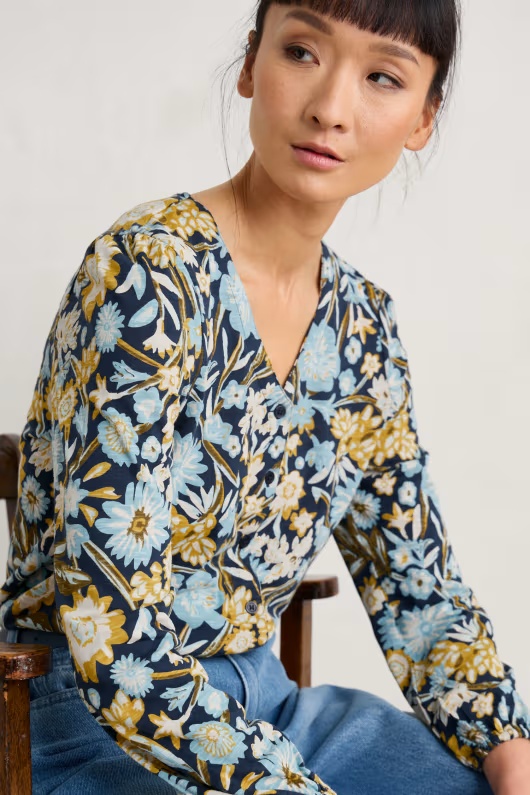 Butterflies Jersey Top